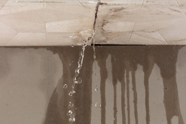 Professional Water Damage Restoration technician working in Portland, TN